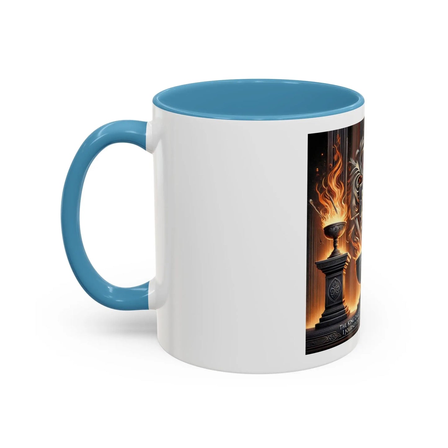 Azrodyl the Knight Koffiemok – Limited Edition (1/5) | Beschikbaar in 9 Kleuren | Gedetailleerde Illustratie Printify