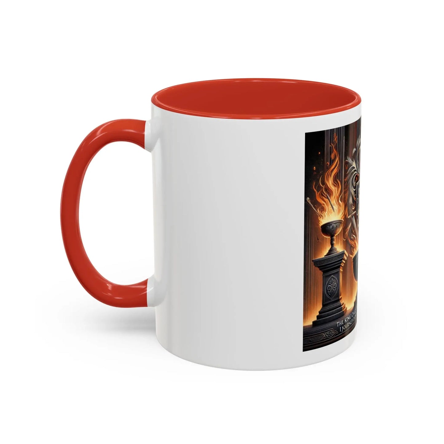 Azrodyl the Knight Koffiemok – Limited Edition (1/5) | Beschikbaar in 9 Kleuren | Gedetailleerde Illustratie Printify