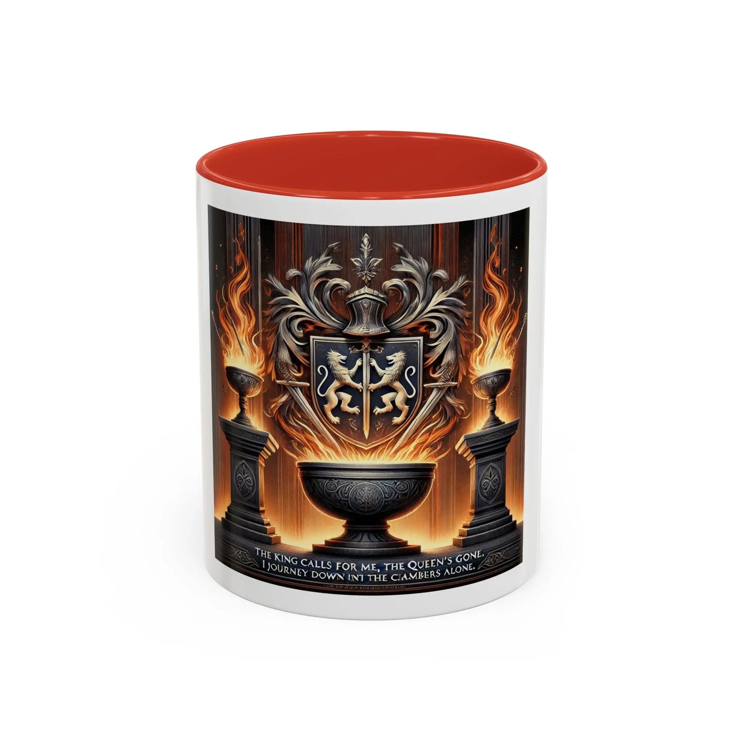 Azrodyl the Knight Koffiemok – Limited Edition (1/5) | Beschikbaar in 9 Kleuren | Gedetailleerde Illustratie Printify