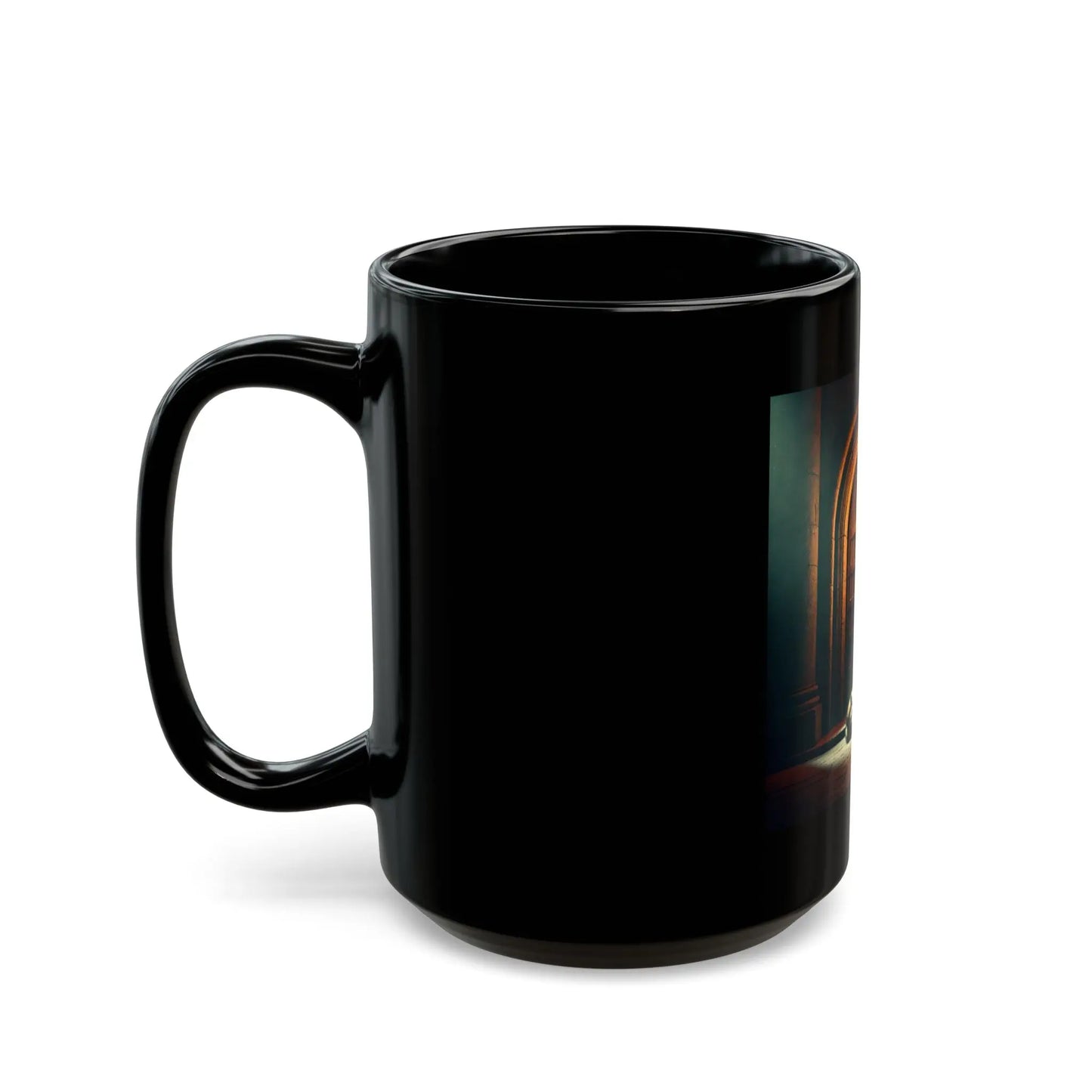 Azrodyl the Knight Koffiemok – Limited Edition (1.5/5) | Beschikbaar in 9 Kleuren | Gedetailleerde Illustratie Printify