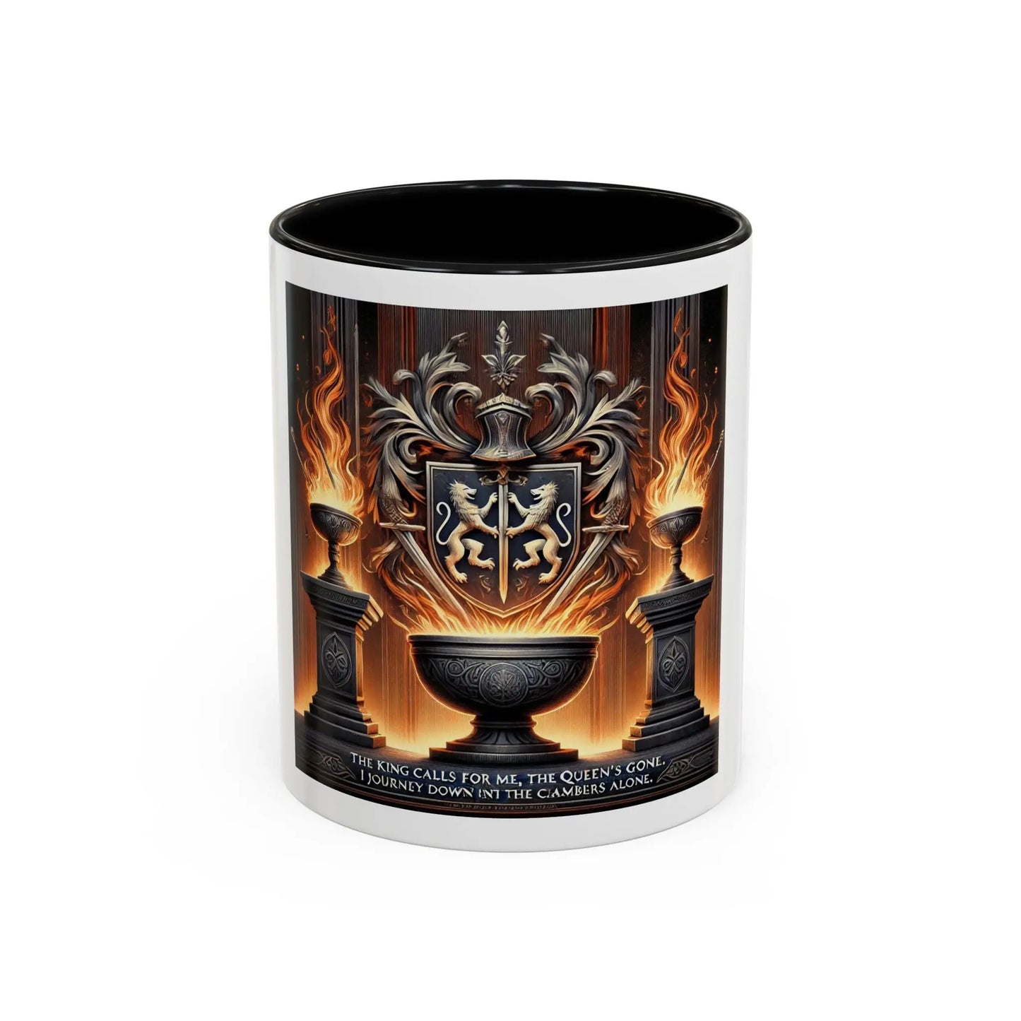 Azrodyl the Knight Koffiemok – Limited Edition (1/5) | Beschikbaar in 9 Kleuren | Gedetailleerde Illustratie Printify