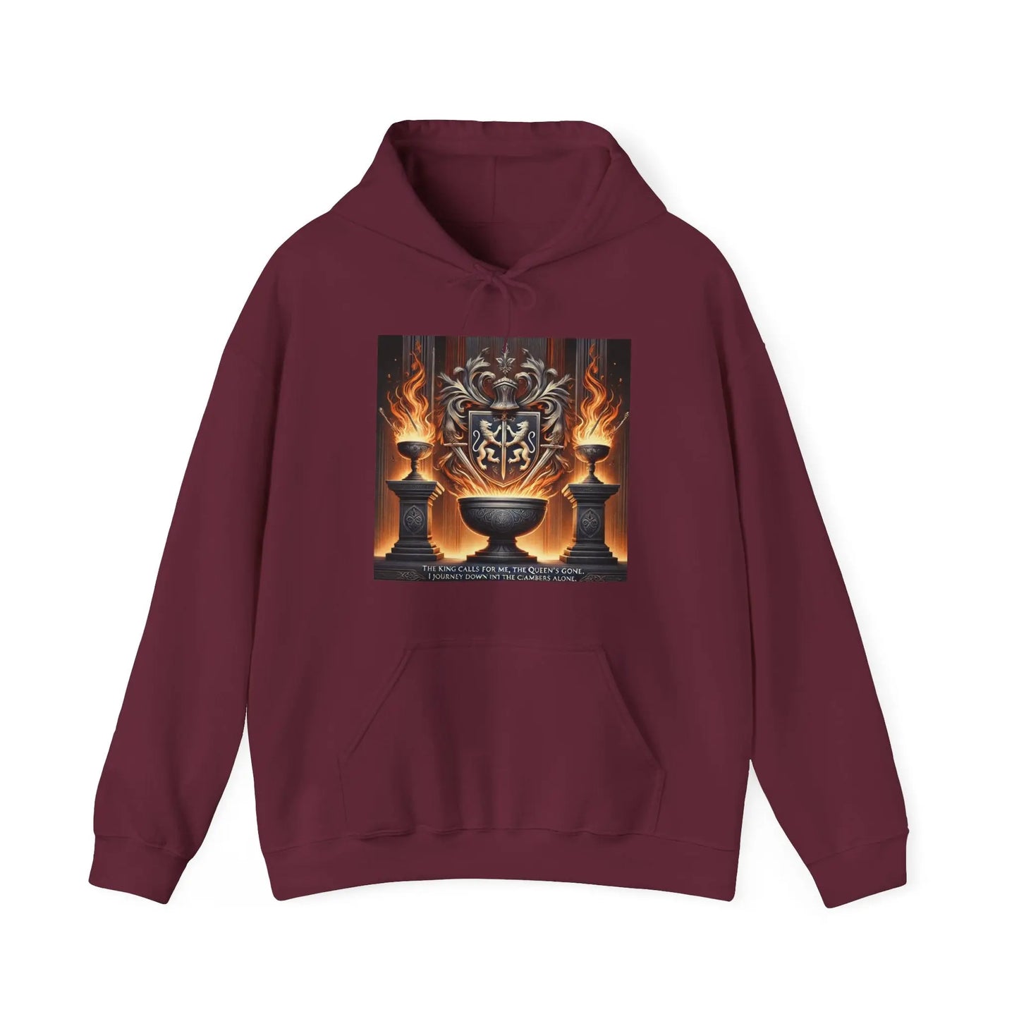 Azrodyl the Knight Hooded Sweatshirt – Limited Edition (1/5) | Beschikbaar in Diverse Kleuren en Maten Printify