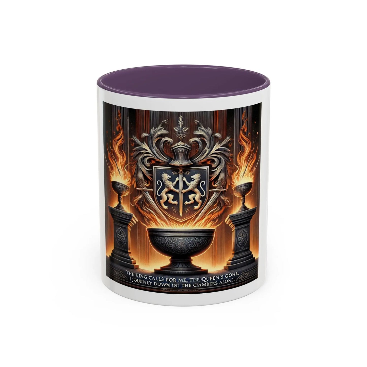 Azrodyl the Knight Koffiemok – Limited Edition (1/5) | Beschikbaar in 9 Kleuren | Gedetailleerde Illustratie Printify