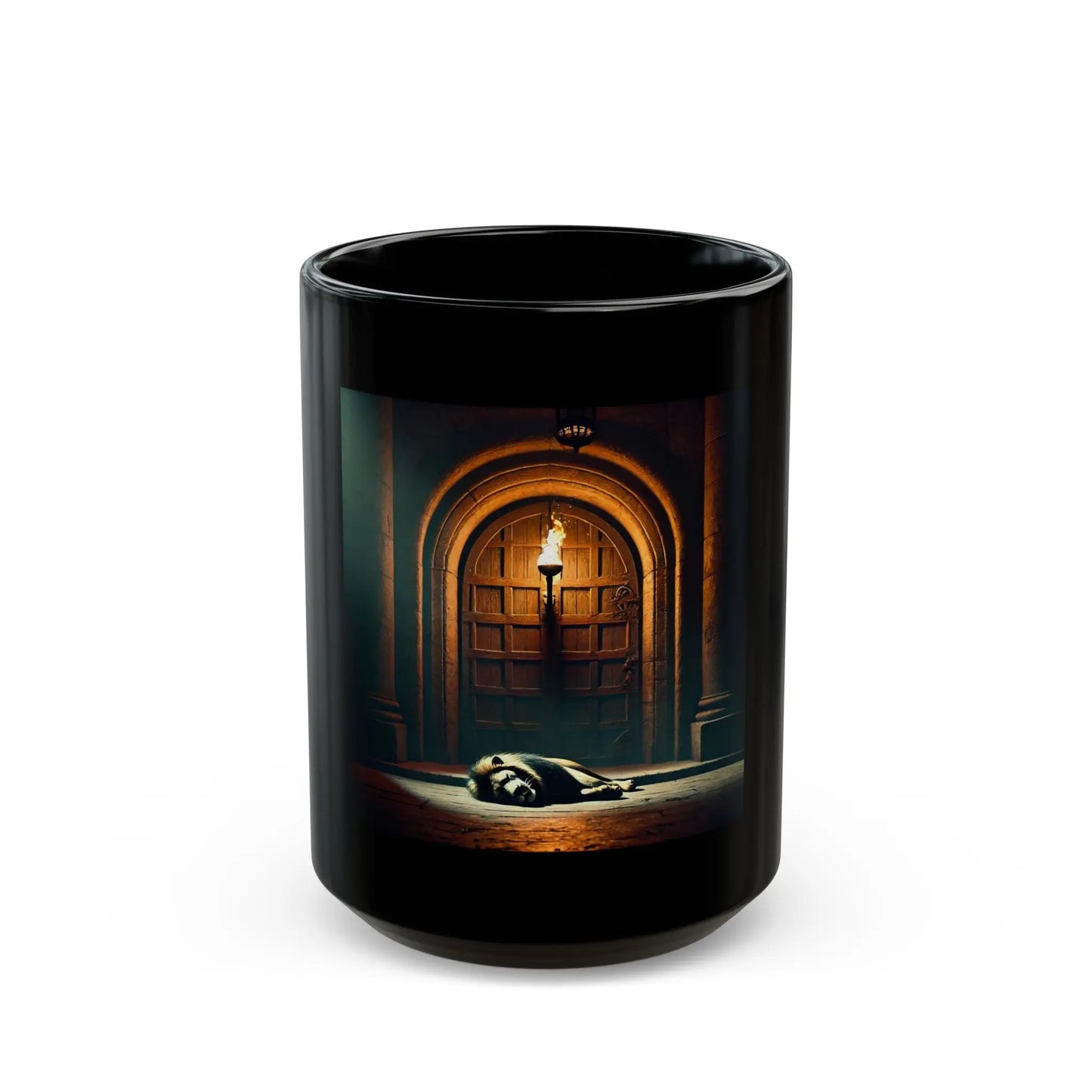 Azrodyl the Knight Koffiemok – Limited Edition (1.5/5) | Beschikbaar in 9 Kleuren | Gedetailleerde Illustratie Printify