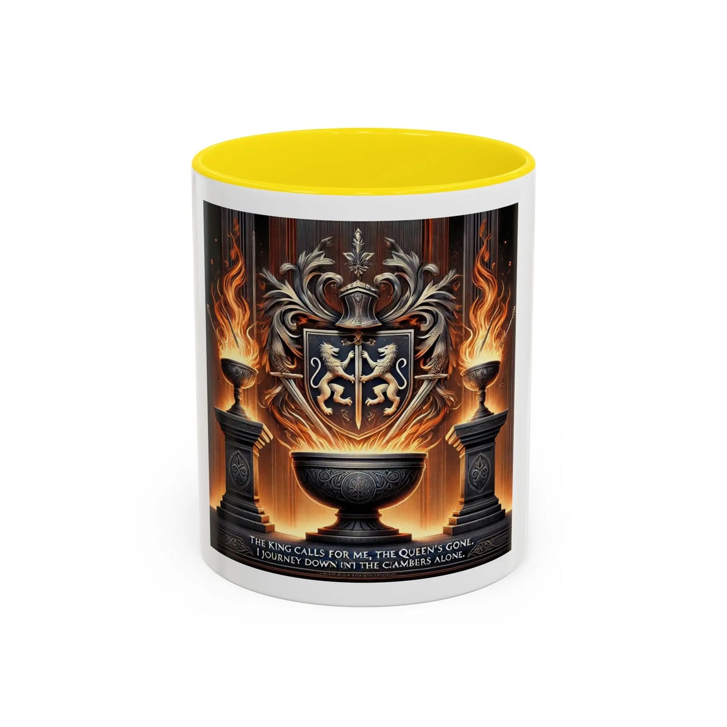 Azrodyl the Knight Koffiemok – Limited Edition (1/5) | Beschikbaar in 9 Kleuren | Gedetailleerde Illustratie Printify