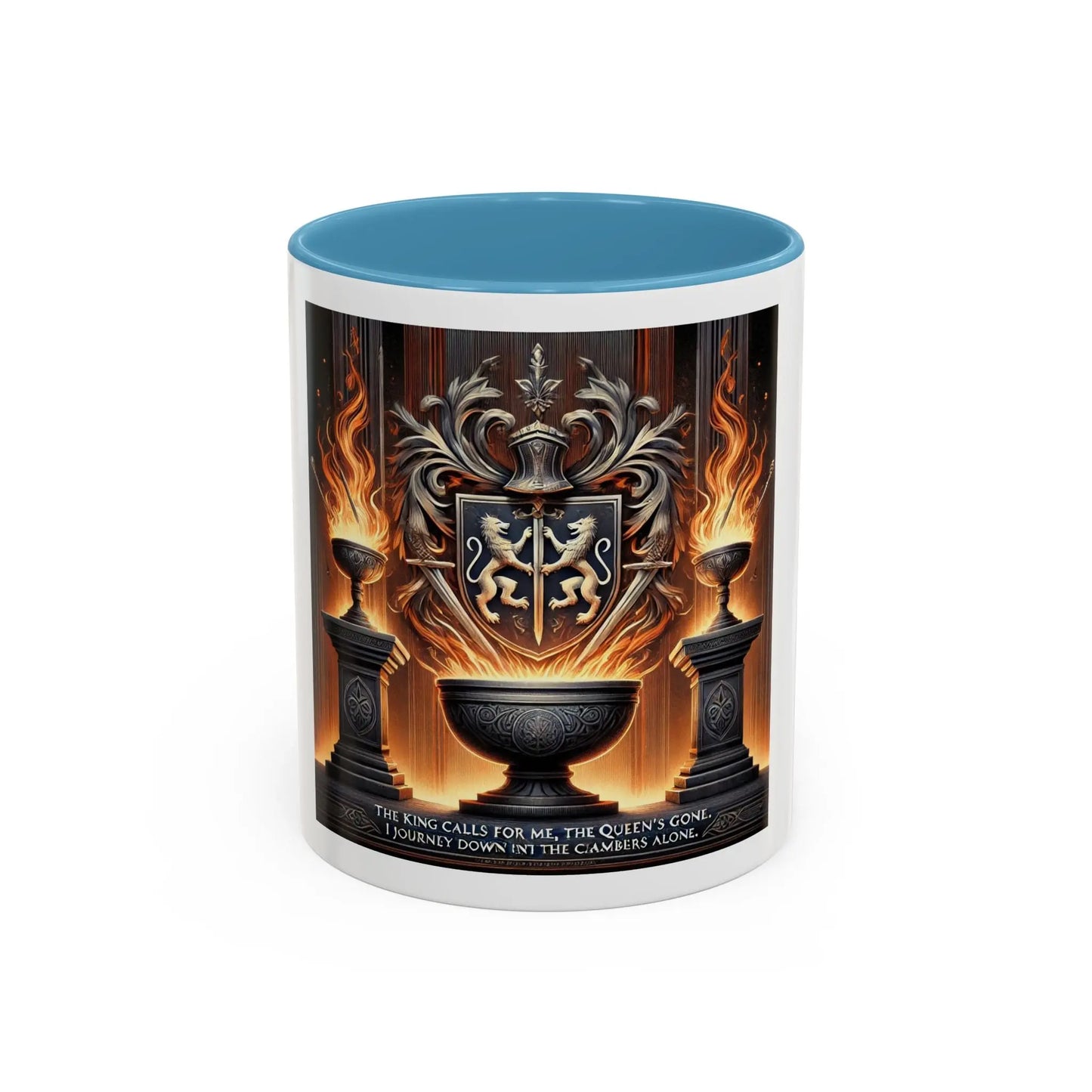 Azrodyl the Knight Koffiemok – Limited Edition (1/5) | Beschikbaar in 9 Kleuren | Gedetailleerde Illustratie Printify
