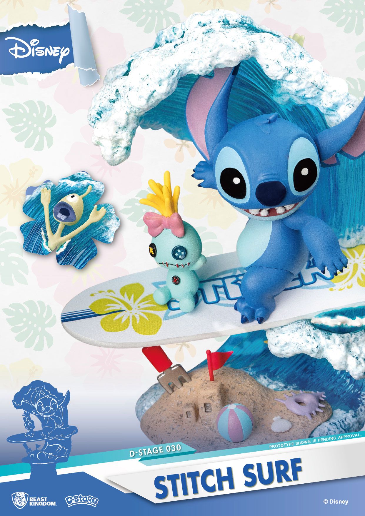Disney Stitch Surf D-Stage PVC Diorama 15 cm – Foto 6