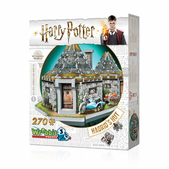 Harry Potter - 3D-Puzzel - Hagrid&#039;s Hut - Hogwards - Foto: 3