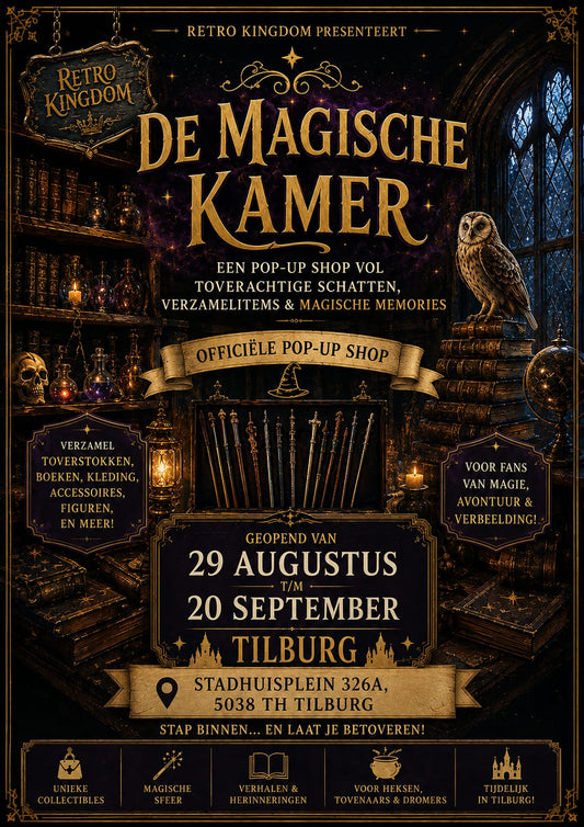 📍 Retro-Kingdom komt naar Tilburg!