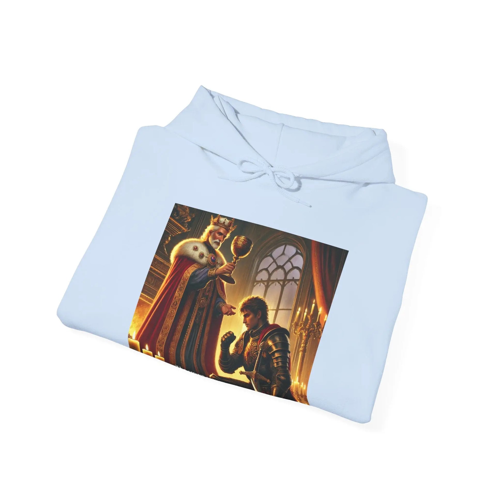 Azrodyl the Knight Hooded Sweatshirt – Limited Edition (2/5) | Beschikbaar in Diverse Kleuren en Maten Printify