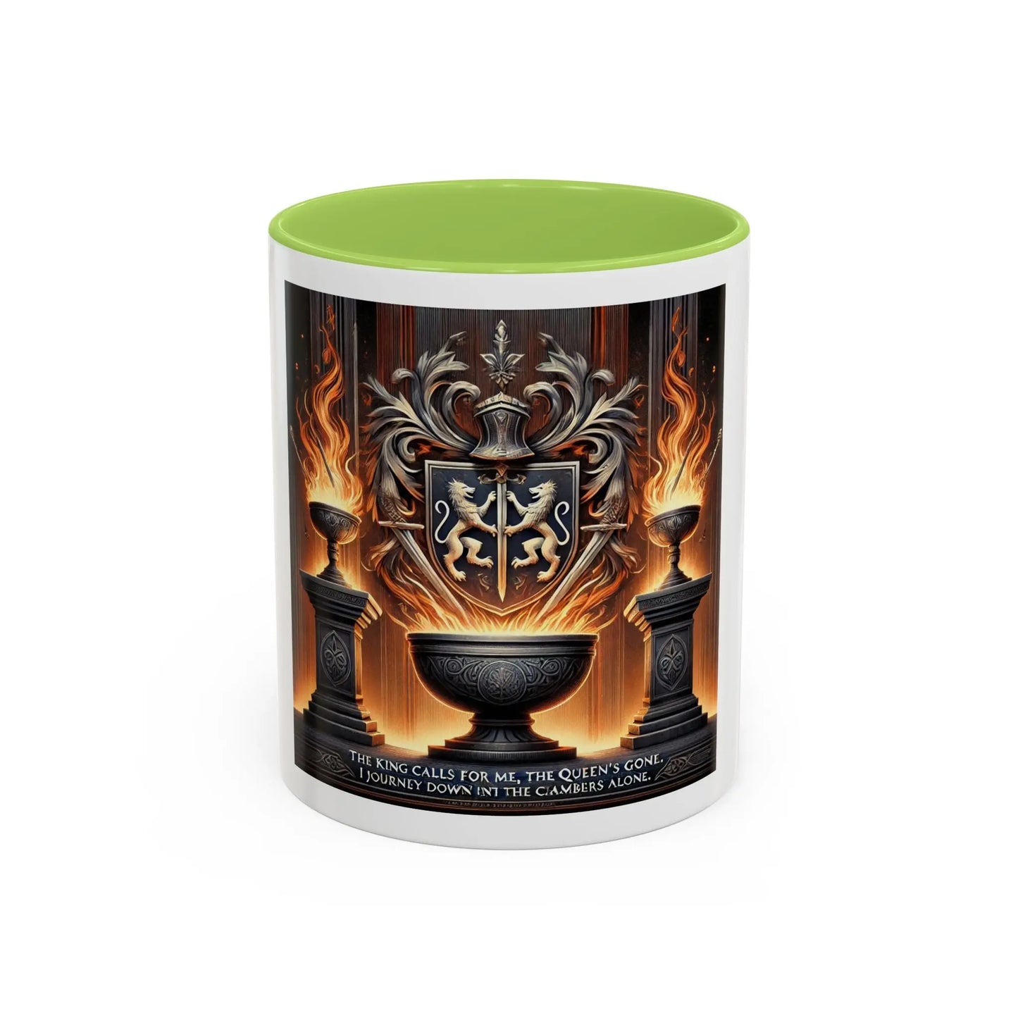 Azrodyl the Knight Koffiemok – Limited Edition (1/5) | Beschikbaar in 9 Kleuren | Gedetailleerde Illustratie Printify
