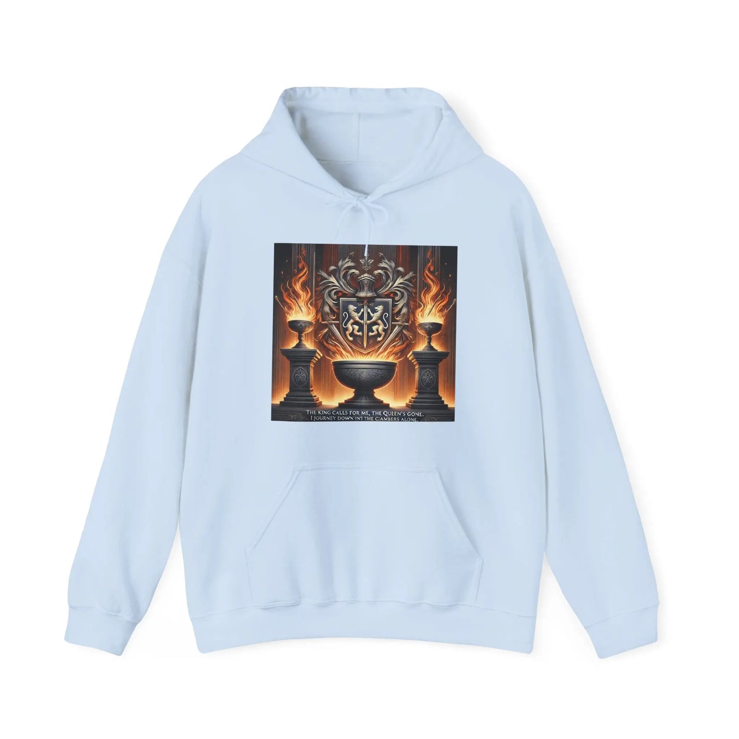 Azrodyl the Knight Hooded Sweatshirt – Limited Edition (1/5) | Beschikbaar in Diverse Kleuren en Maten Printify