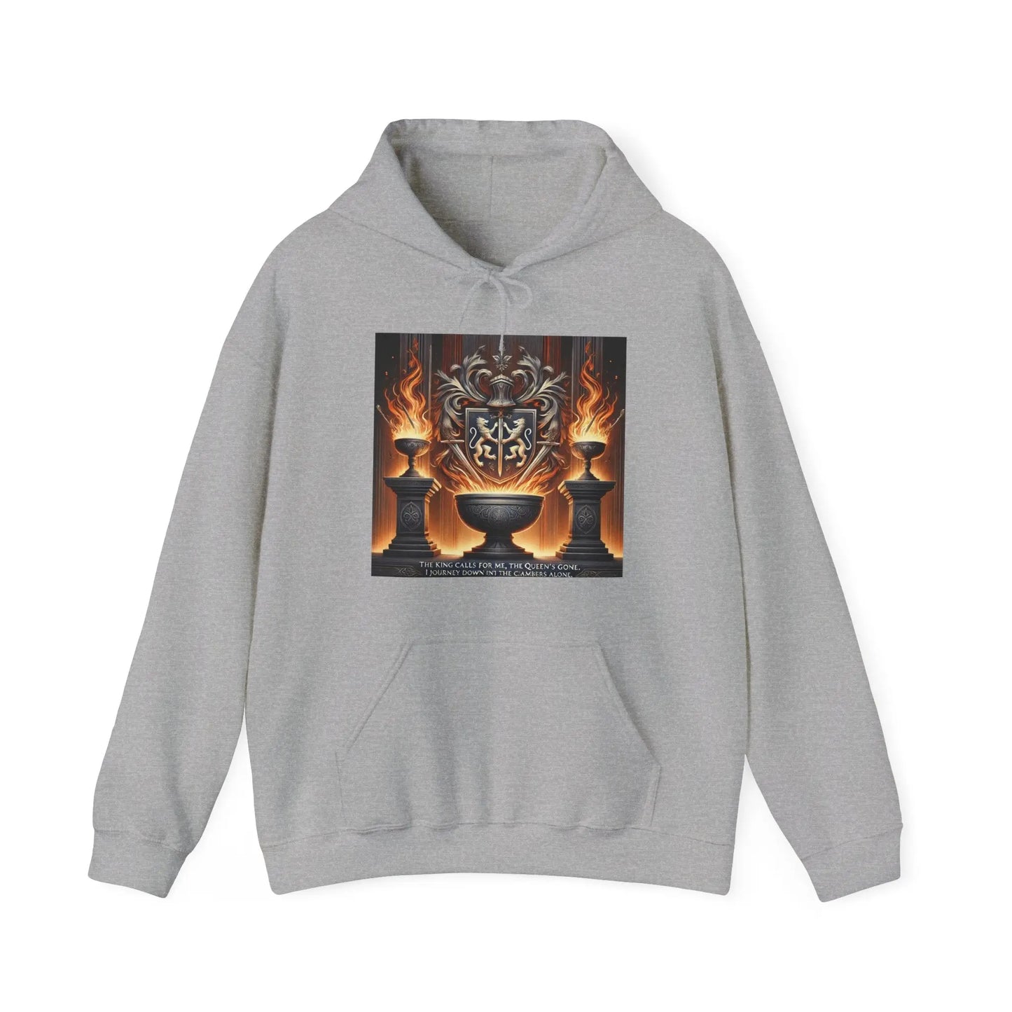 Azrodyl the Knight Hooded Sweatshirt – Limited Edition (1/5) | Beschikbaar in Diverse Kleuren en Maten Printify