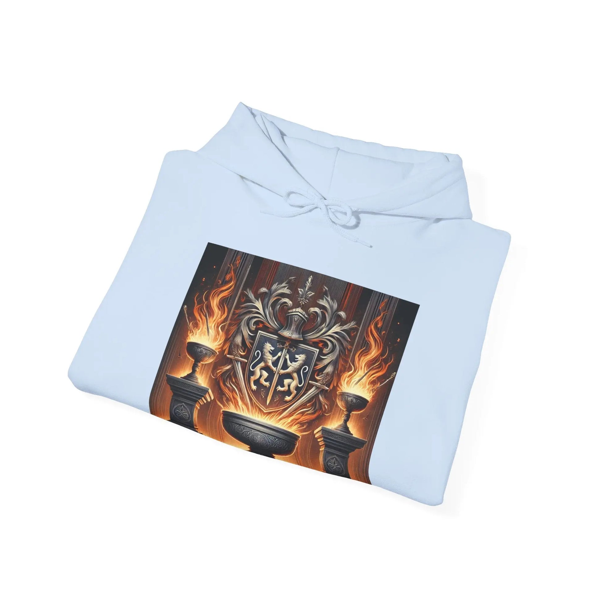 Azrodyl the Knight Hooded Sweatshirt – Limited Edition (1/5) | Beschikbaar in Diverse Kleuren en Maten Printify