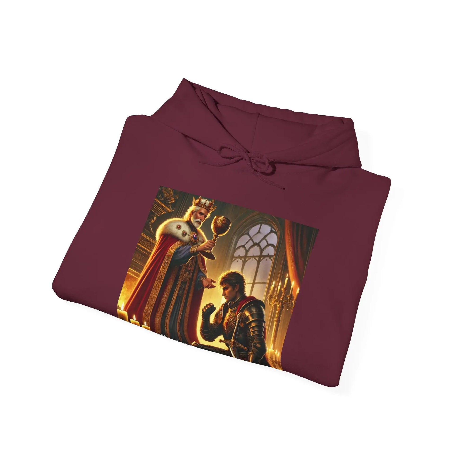 Azrodyl the Knight Hooded Sweatshirt – Limited Edition (2/5) | Beschikbaar in Diverse Kleuren en Maten Printify