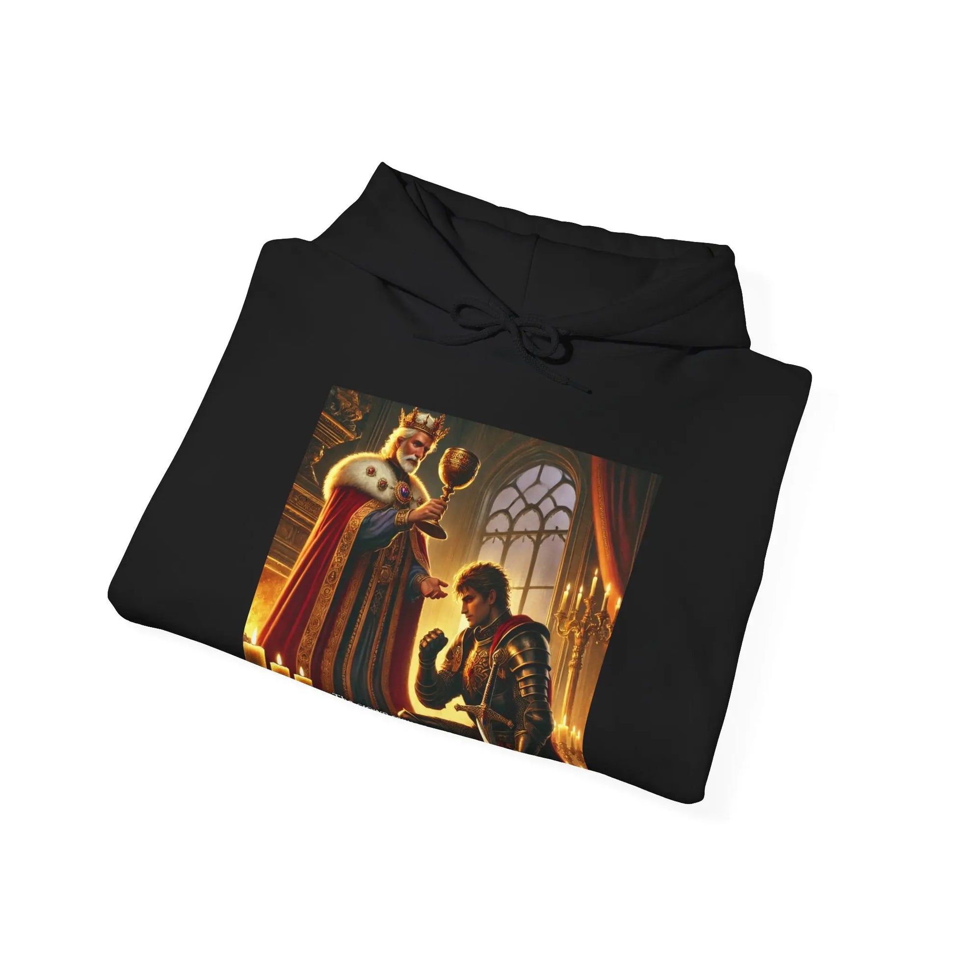 Azrodyl the Knight Hooded Sweatshirt – Limited Edition (2/5) | Beschikbaar in Diverse Kleuren en Maten Printify