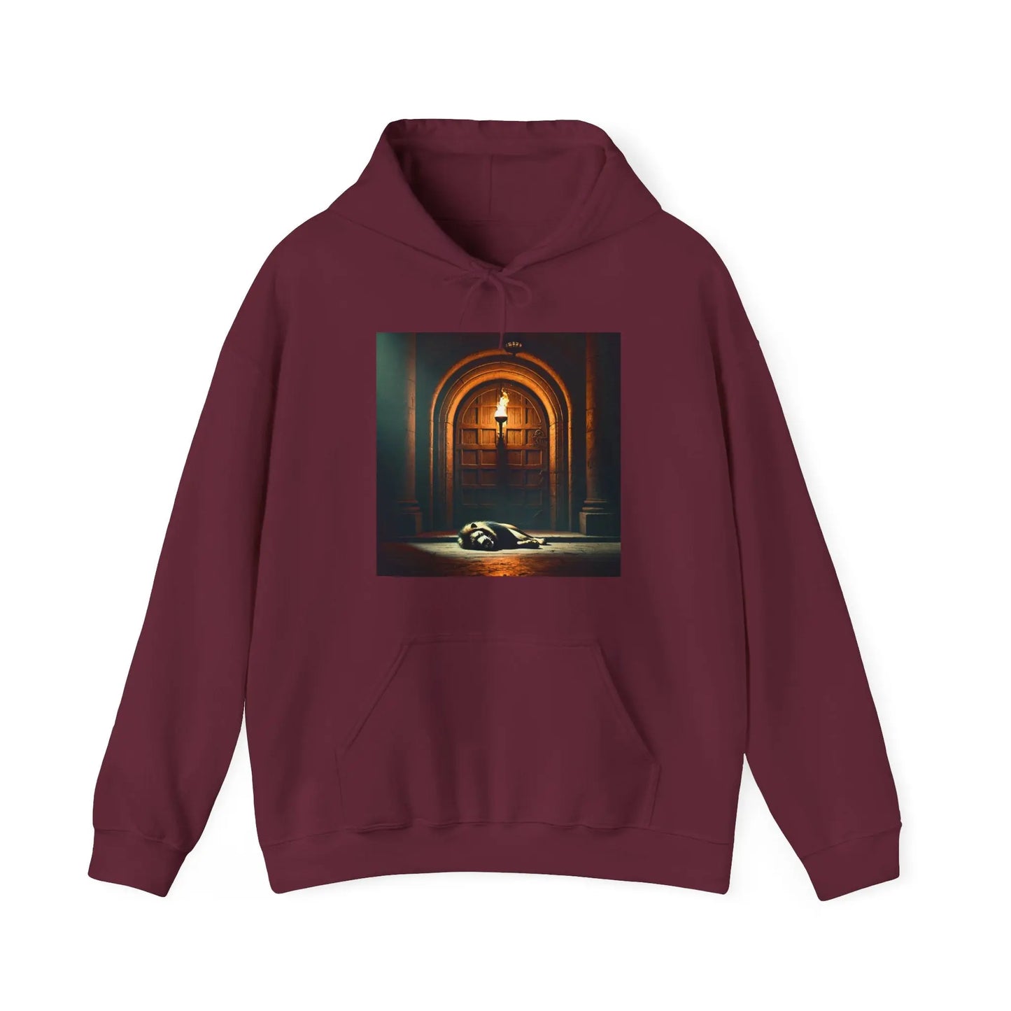 Azrodyl the Knight Hooded Sweatshirt – Limited Edition (1.5/5) | Beschikbaar in Diverse Kleuren en Maten Printify