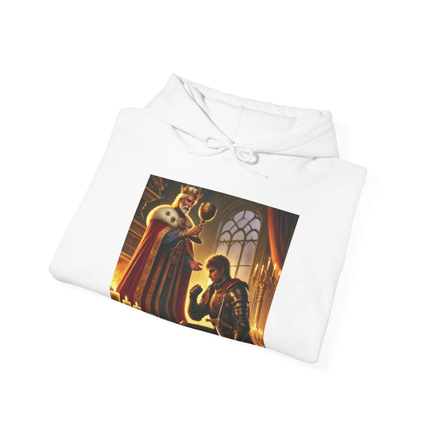 Azrodyl the Knight Hooded Sweatshirt – Limited Edition (2/5) | Beschikbaar in Diverse Kleuren en Maten Printify