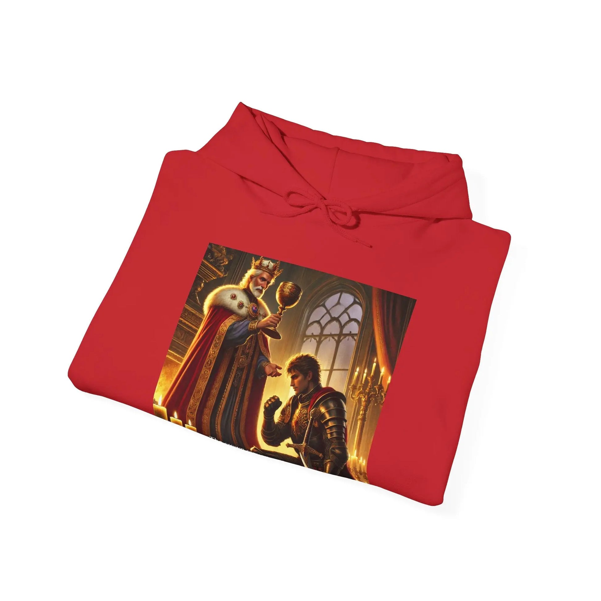 Azrodyl the Knight Hooded Sweatshirt – Limited Edition (2/5) | Beschikbaar in Diverse Kleuren en Maten Printify