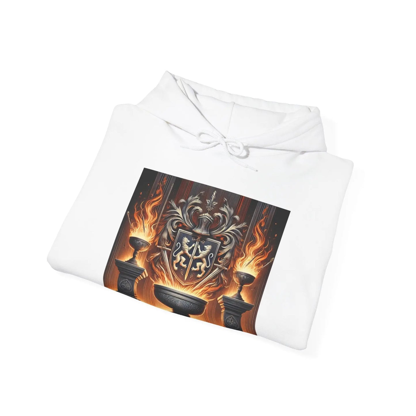 Azrodyl the Knight Hooded Sweatshirt – Limited Edition (1/5) | Beschikbaar in Diverse Kleuren en Maten Printify