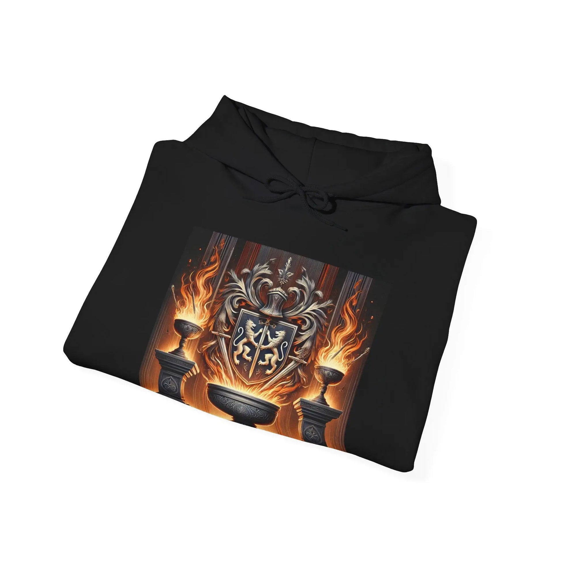 Azrodyl the Knight Hooded Sweatshirt – Limited Edition (1/5) | Beschikbaar in Diverse Kleuren en Maten Printify