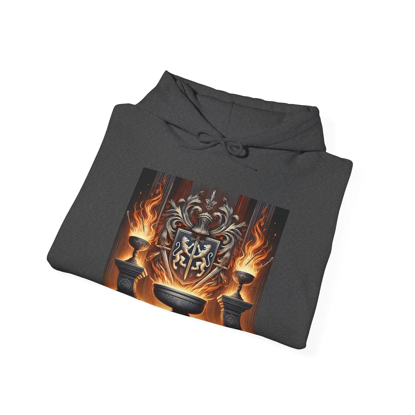 Azrodyl the Knight Hooded Sweatshirt – Limited Edition (1/5) | Beschikbaar in Diverse Kleuren en Maten Printify