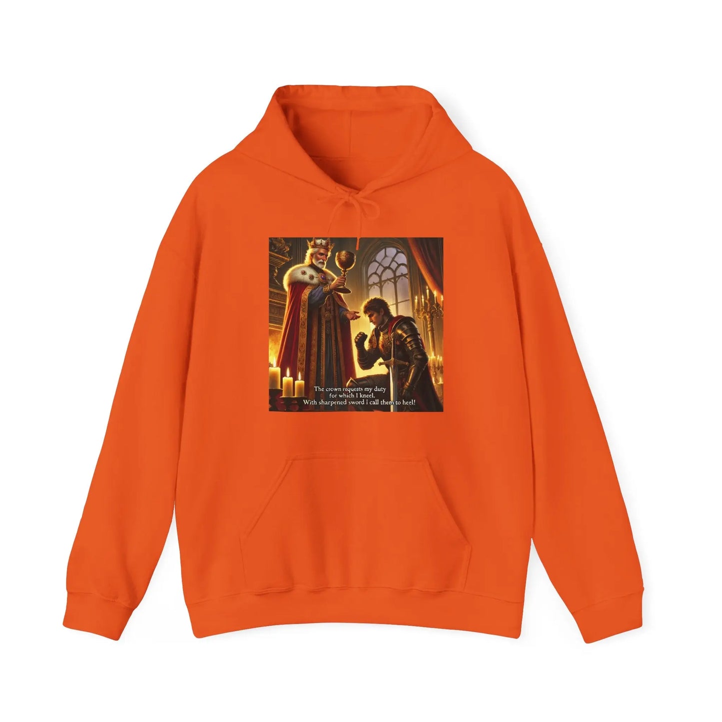 Azrodyl the Knight Hooded Sweatshirt – Limited Edition (2/5) | Beschikbaar in Diverse Kleuren en Maten Printify