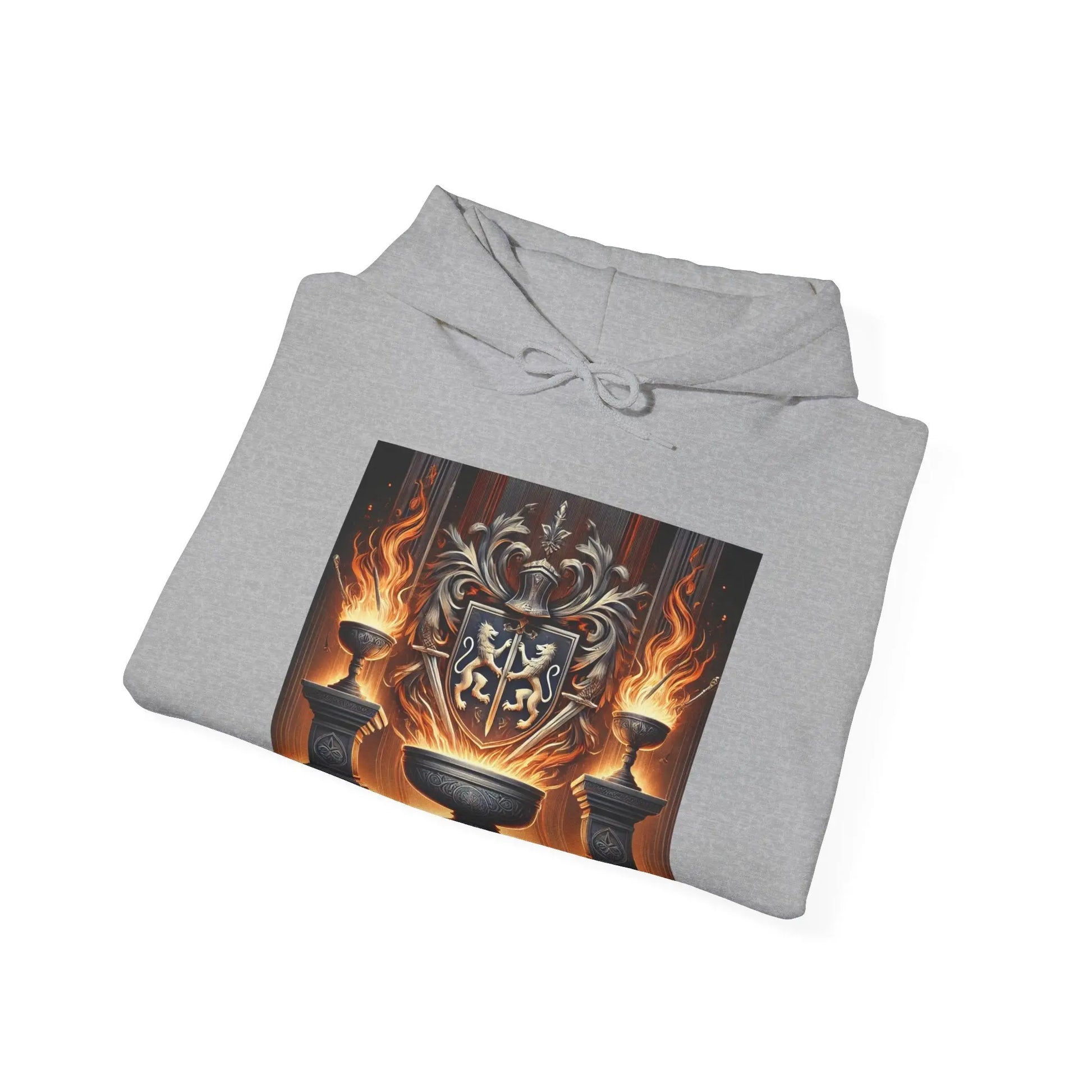 Azrodyl the Knight Hooded Sweatshirt – Limited Edition (1/5) | Beschikbaar in Diverse Kleuren en Maten Printify