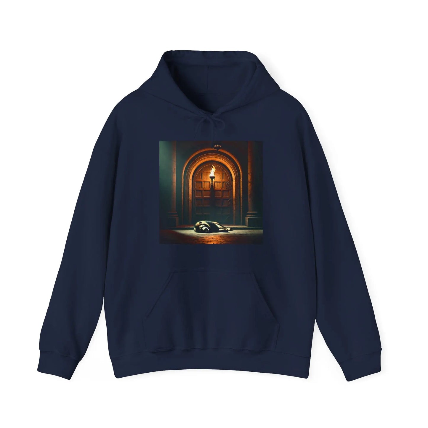 Azrodyl the Knight Hooded Sweatshirt – Limited Edition (1.5/5) | Beschikbaar in Diverse Kleuren en Maten Printify