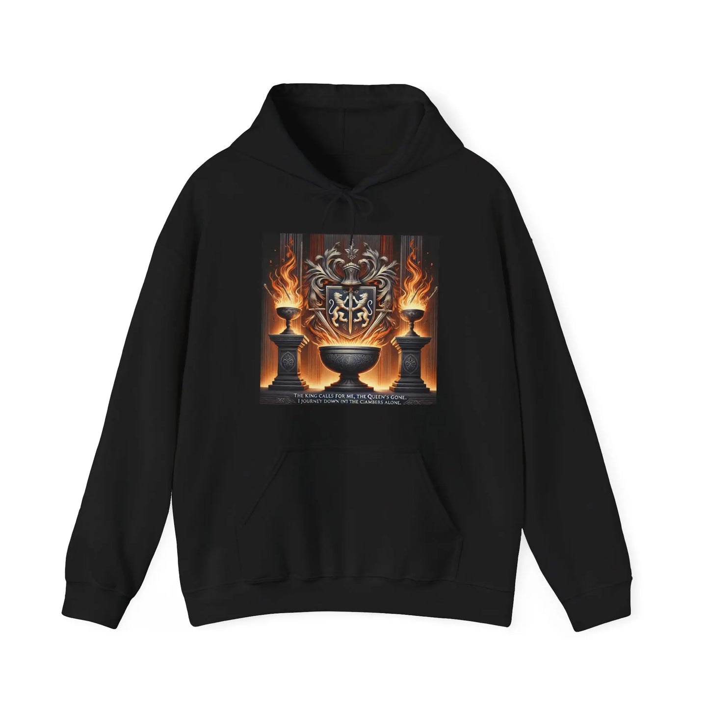 Azrodyl the Knight Hooded Sweatshirt – Limited Edition (1/5) | Beschikbaar in Diverse Kleuren en Maten Printify