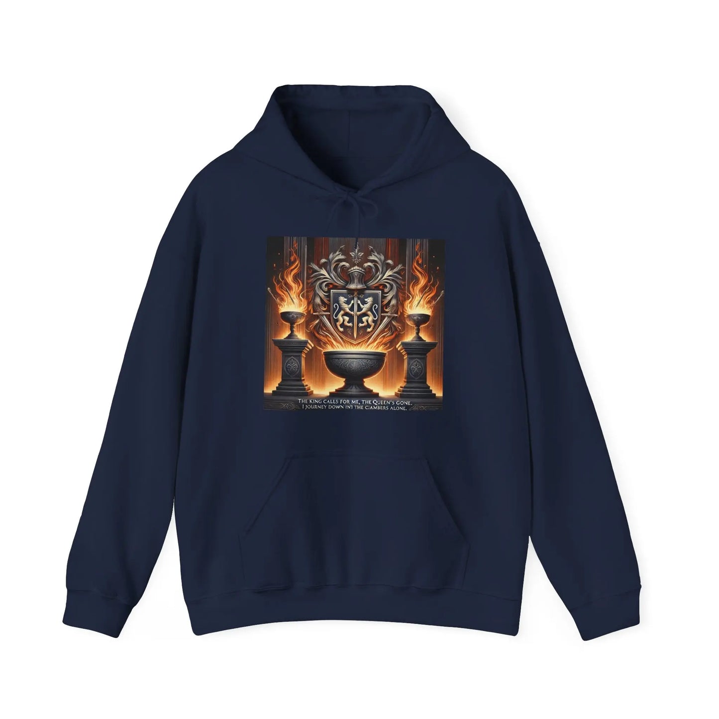 Azrodyl the Knight Hooded Sweatshirt – Limited Edition (1/5) | Beschikbaar in Diverse Kleuren en Maten Printify