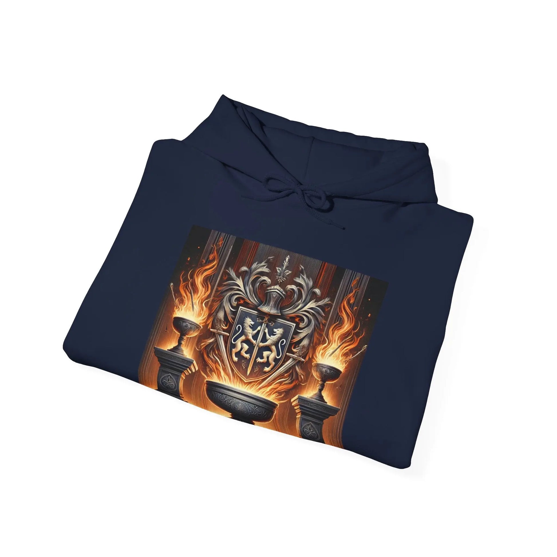 Azrodyl the Knight Hooded Sweatshirt – Limited Edition (1/5) | Beschikbaar in Diverse Kleuren en Maten Printify