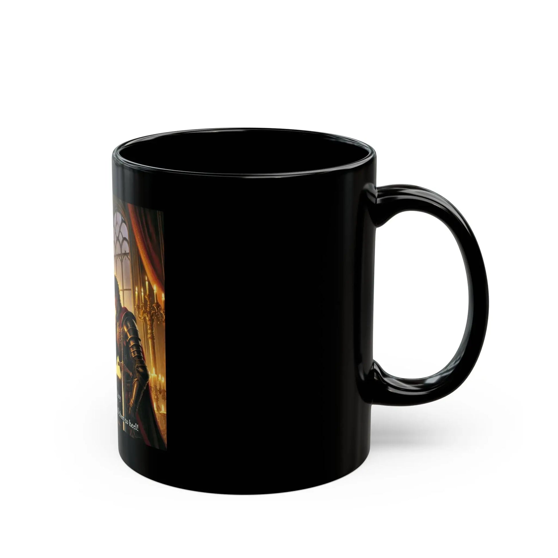 Azrodyl the Knight Koffiemok – Limited Edition (2/5) | Beschikbaar in 9 Kleuren | Gedetailleerde Illustratie Printify