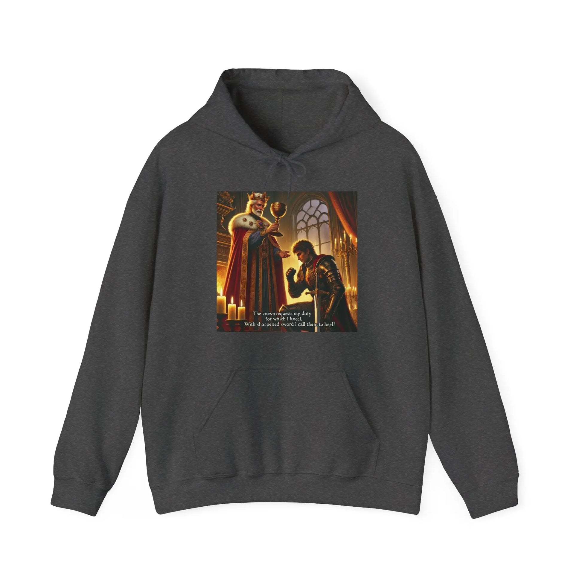 Azrodyl the Knight Hooded Sweatshirt – Limited Edition (2/5) | Beschikbaar in Diverse Kleuren en Maten Printify