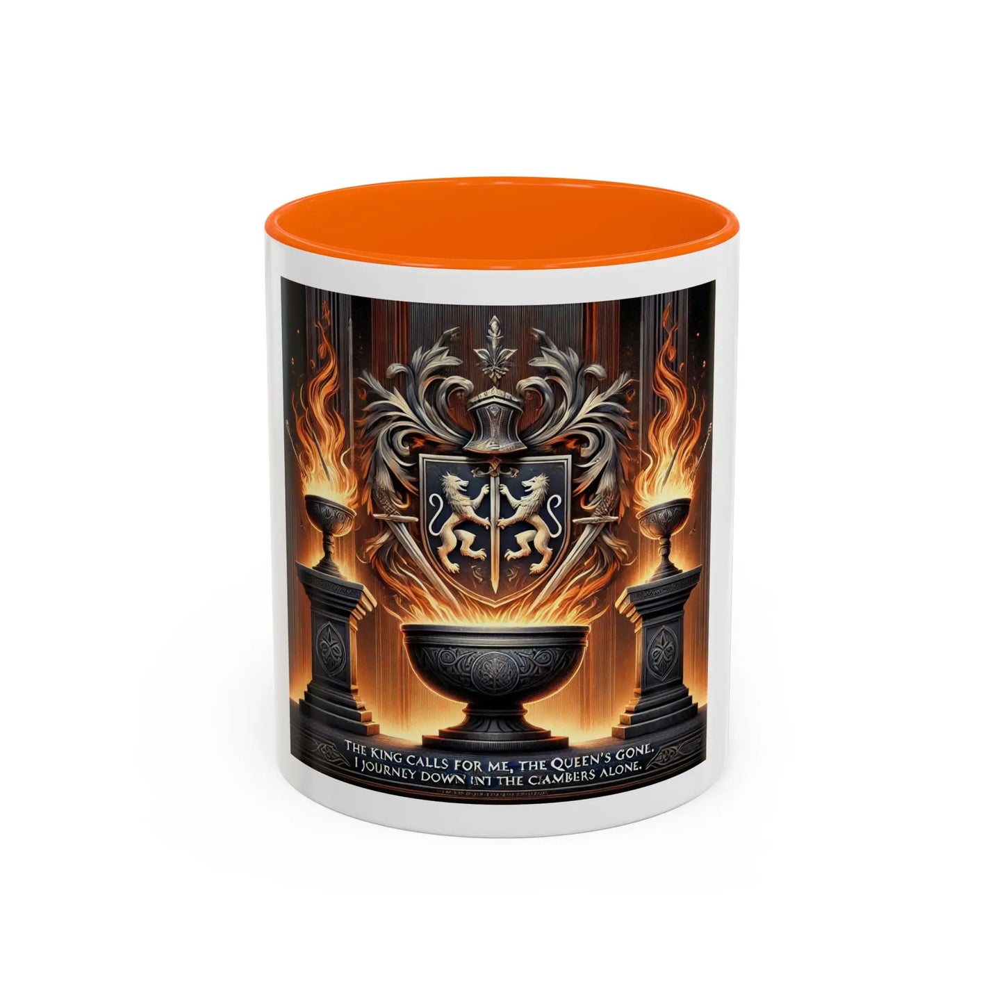Azrodyl the Knight Koffiemok – Limited Edition (1/5) | Beschikbaar in 9 Kleuren | Gedetailleerde Illustratie Printify