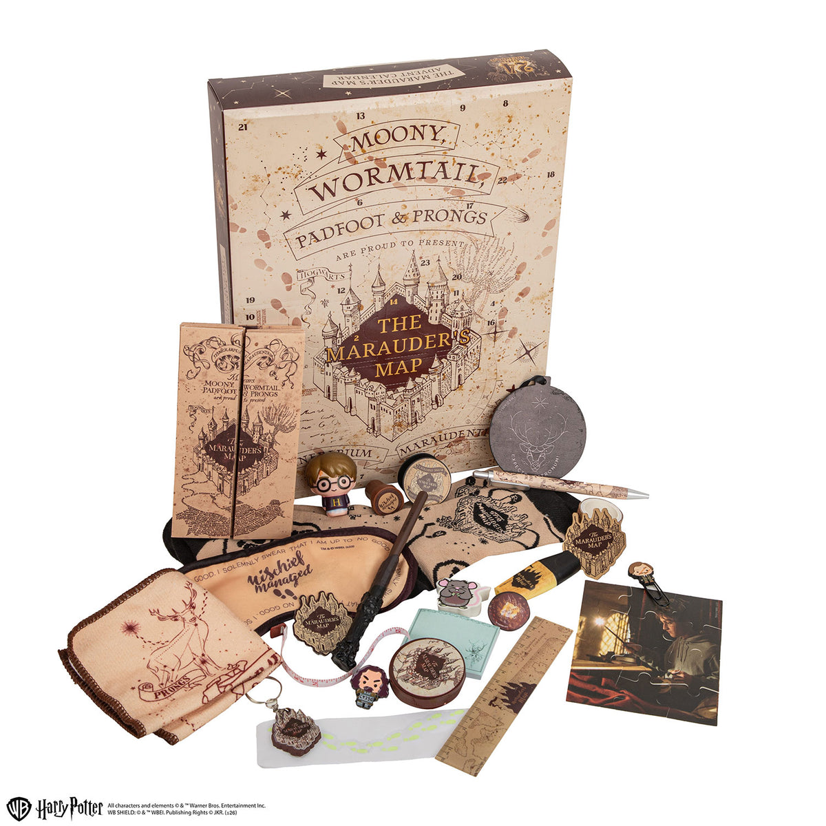Harry Potter Advent Calendar Marauder's Map cr 2045, Cinereplicas, Foto: 4