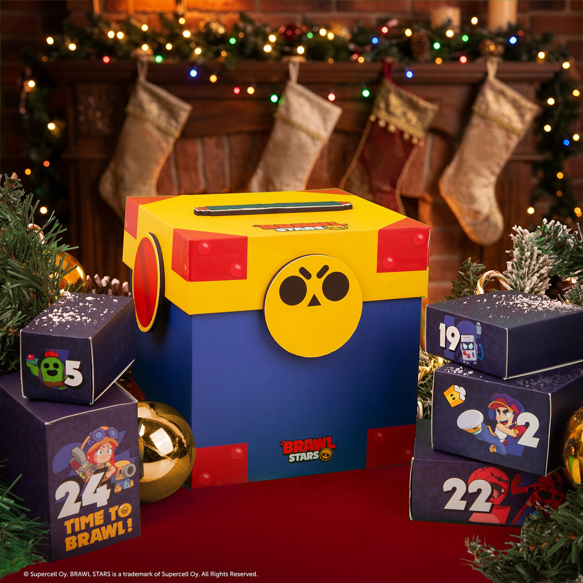 Brawl Stars Mega Box Adventskalender 2026 Cinereplicas CR2068 - Foto 5