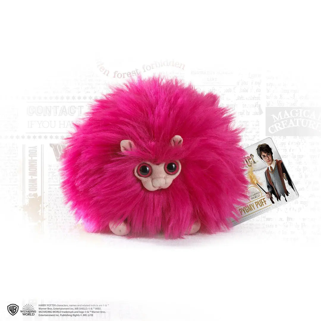 Harry Potter Knuffel, Pygmy Puff, Roze, 15cm, The Noble Collection, Foto: 1