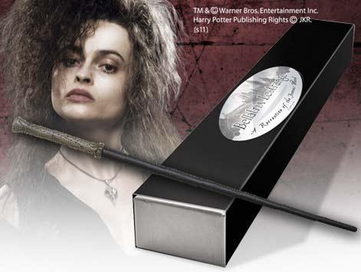 Harry Potter Bellatrix Lestrange Toverstaf Replica The Noble Collection, Foto: 1