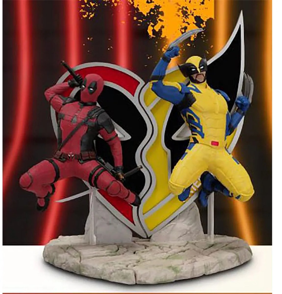 Beast Kingdom Marvel Deadpool D-Stage PVC Diorama 16 cm – Foto 2