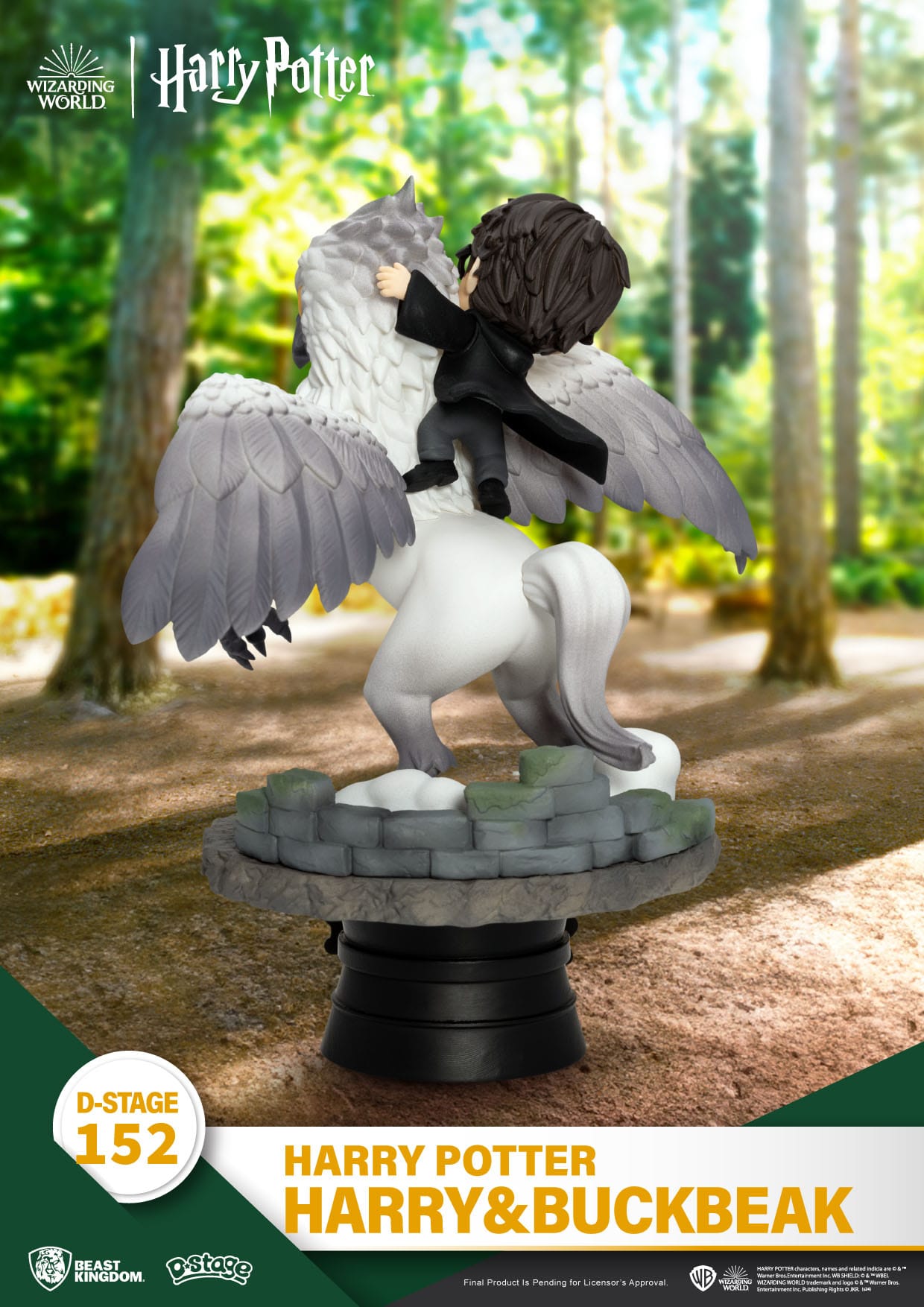 Beast Kingdom Harry Potter Harry & Buckbeak D-Stage PVC Diorama 16 cm – Foto 2