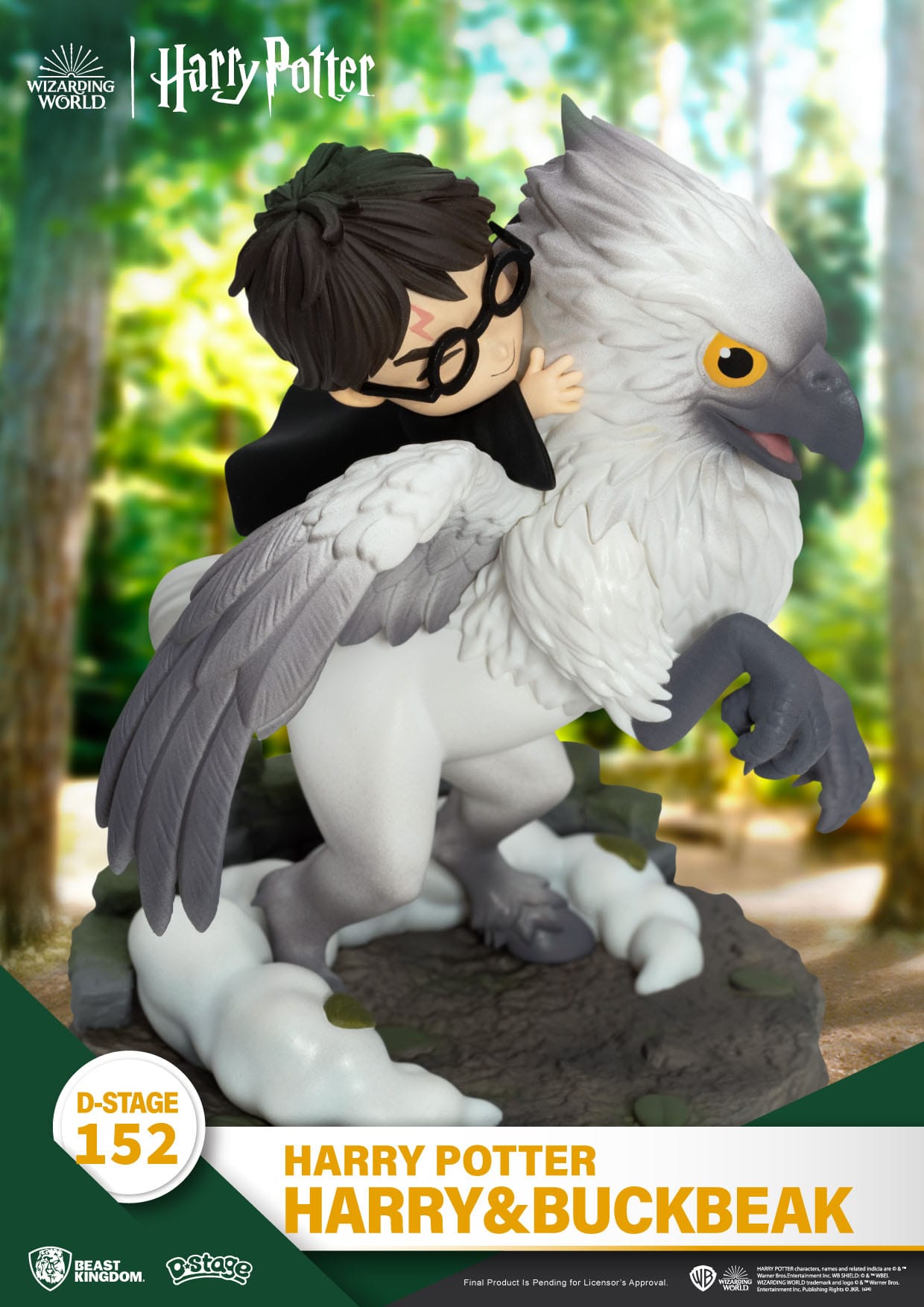 Beast Kingdom Harry Potter Harry & Buckbeak D-Stage PVC Diorama 16 cm – Foto 5