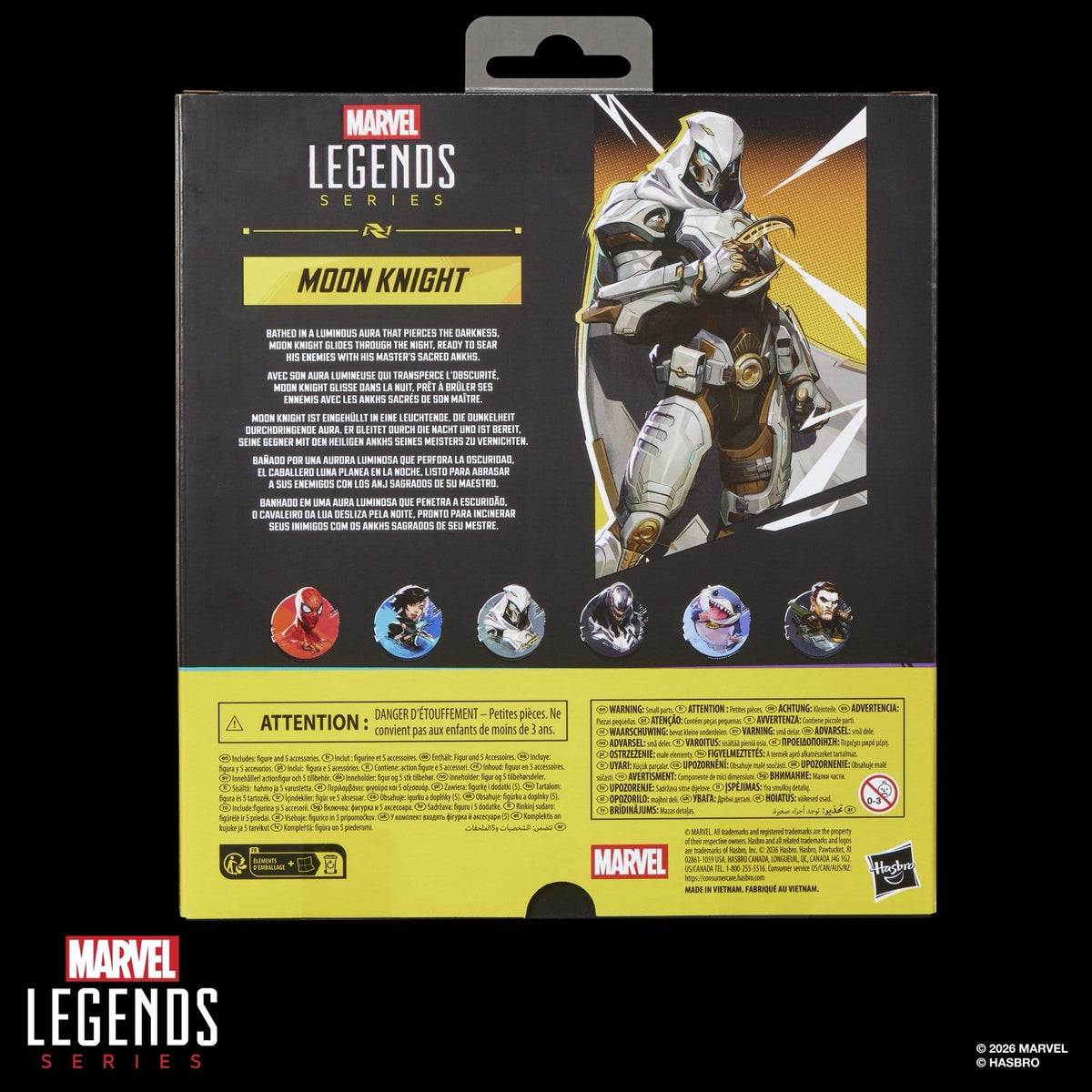 Marvel Rivals Marvel Legends Moon Knight 15 cm – Pre-order