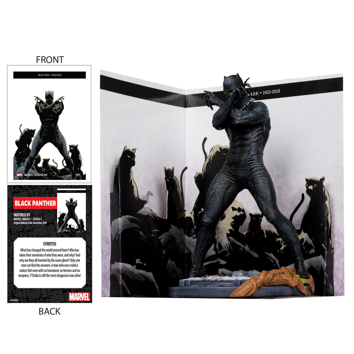 Marvel Black Panther Marvel Knights #4 Statue 17 cm McFarlane Toys - Foto: 1