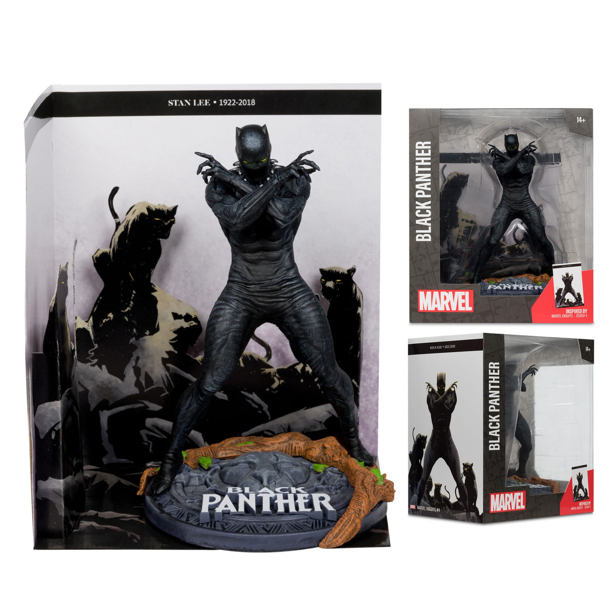 Marvel Black Panther Marvel Knights #4 Statue 17 cm McFarlane Toys - Foto: 3