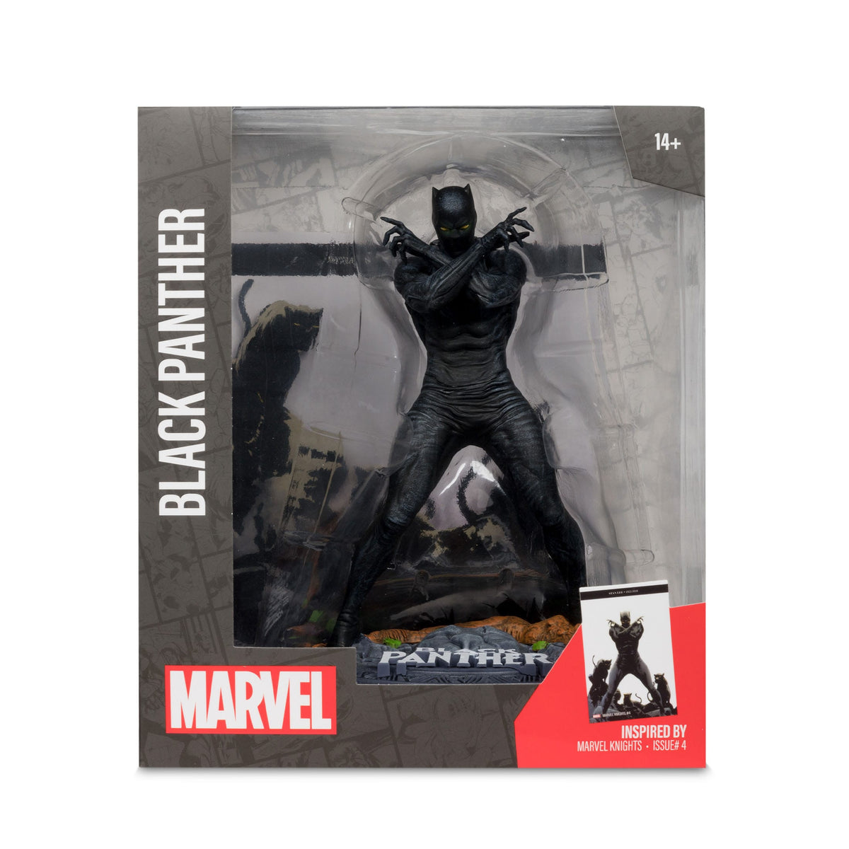 Marvel Black Panther Marvel Knights #4 Statue 17 cm McFarlane Toys - Foto: 4