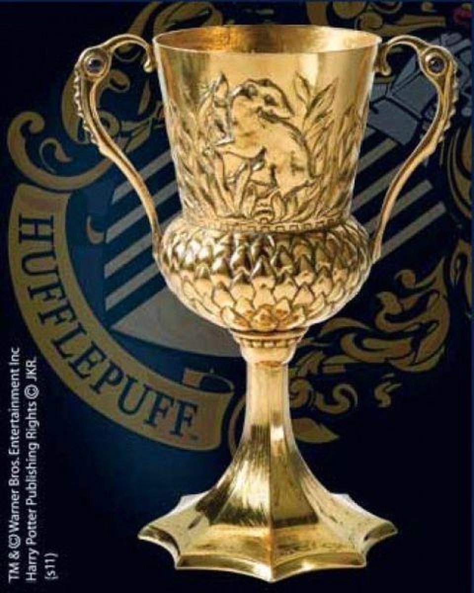 The Noble Collection Harry Potter Verzamelobject Replica The Hufflepuff Cup Goudkleurig, Foto: 5