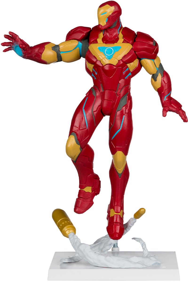 Marvel Rivals Iron Man Platinum Edition 1/6 figuur 28 cm van McFarlane Toys - Foto: 7