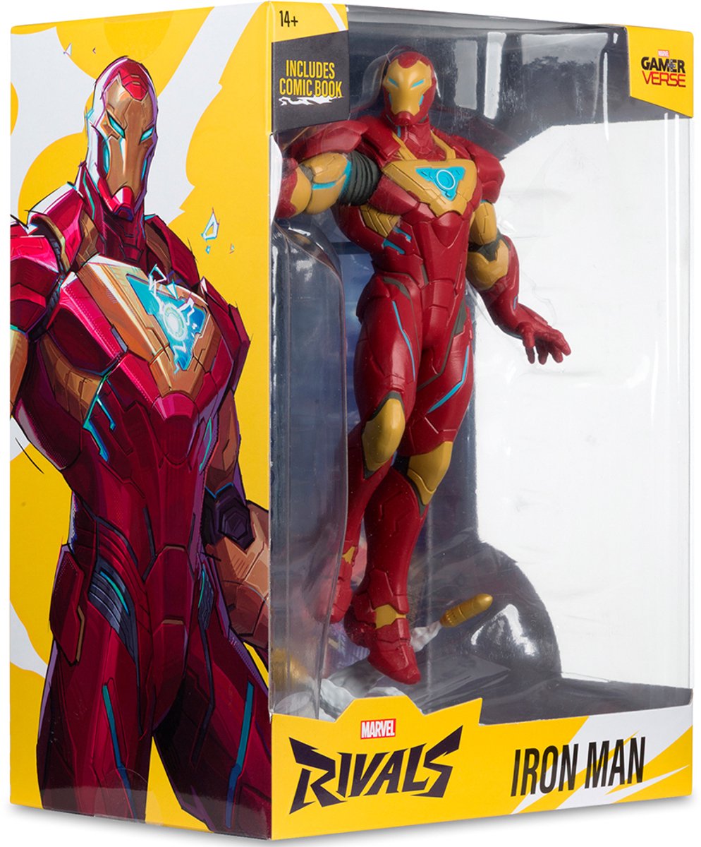 Marvel Rivals Iron Man Platinum Edition 1/6 figuur 28 cm van McFarlane Toys - Foto: 2