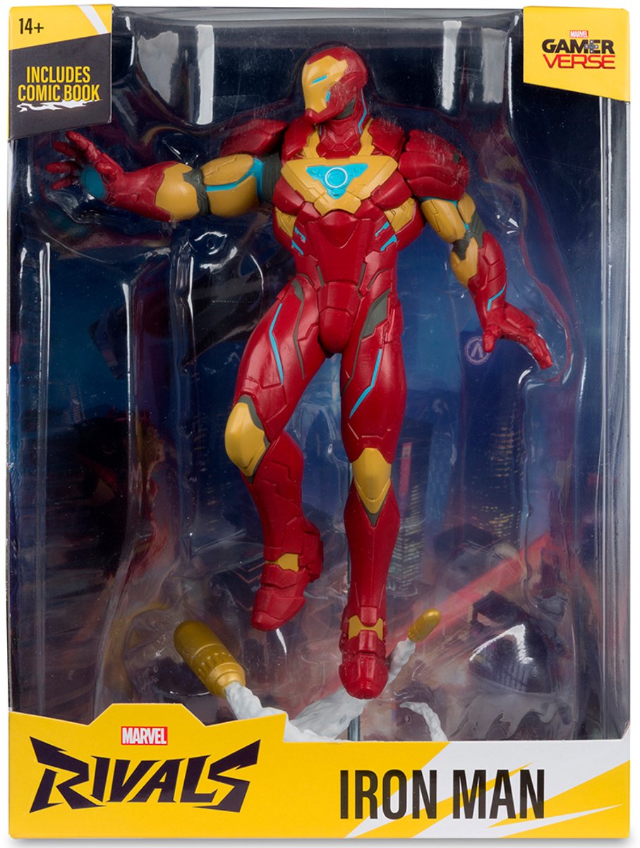 Marvel Rivals Iron Man Platinum Edition 1/6 figuur 28 cm van McFarlane Toys - Foto: 1